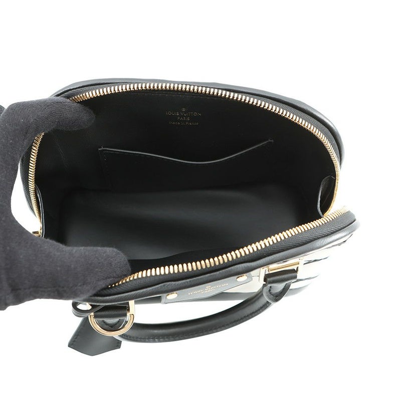 ルイヴィトン ハンドバッグ ラムレザー アルマBB M23761 2wayショルダーバッグ 黒 ブラック 白