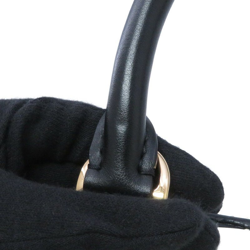 ルイヴィトン ハンドバッグ ラムレザー アルマBB M23761 2wayショルダーバッグ 黒 ブラック 白