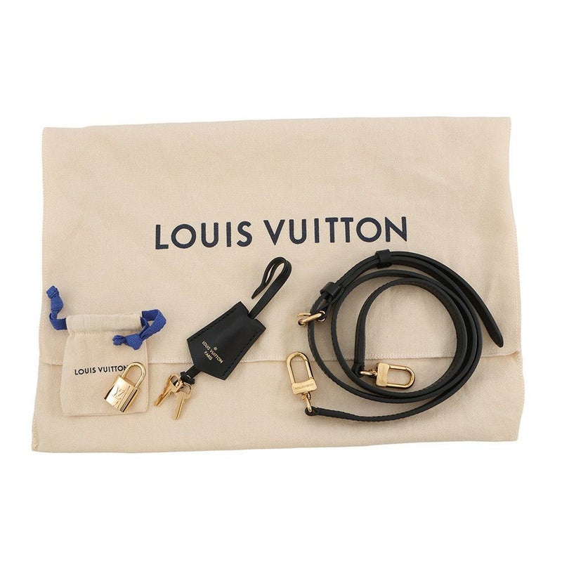 ルイヴィトン ハンドバッグ ラムレザー アルマBB M23761 2wayショルダーバッグ 黒 ブラック 白