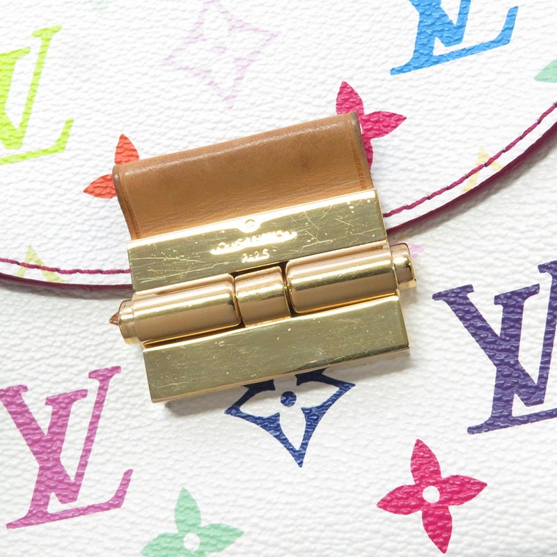 ルイヴィトン ショルダーバッグ モノグラム・マルチカラー LV × TM ハートブレイカー M40660 白 ホワイト 村上隆 コラボ