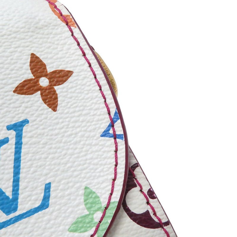 ルイヴィトン ショルダーバッグ モノグラム・マルチカラー LV × TM ハートブレイカー M40660 白 ホワイト 村上隆 コラボ