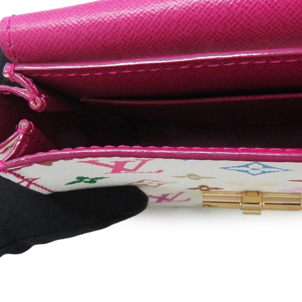 ルイヴィトン ショルダーバッグ モノグラム・マルチカラー LV × TM ハートブレイカー M40660 白 ホワイト 村上隆 コラボ