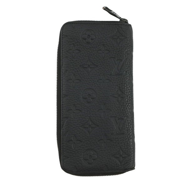 ルイヴィトン 長財布 モノグラム トリヨンレザー ジッピーウォレット・ヴェルティカル M69047 ヴィトン 財布 ラウンドファスナー 黒 ブラック