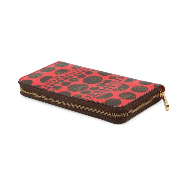 ルイヴィトン 長財布 モノグラム・パンプキンドット LV × YK ジッピー・ウォレット M60450 LOUIS VUITTON 草間彌生コラボ