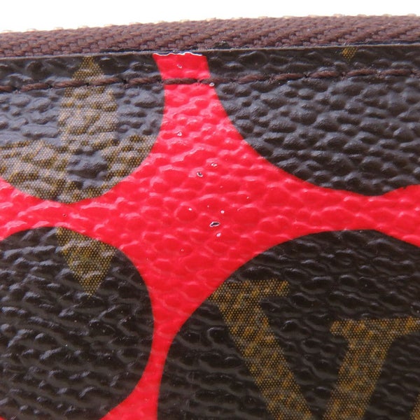 ルイヴィトン 長財布 モノグラム・パンプキンドット LV × YK ジッピー・ウォレット M60450 LOUIS VUITTON 草間彌生コラボ