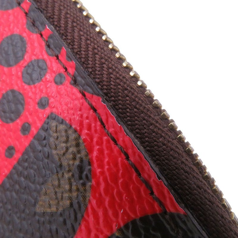 ルイヴィトン 長財布 モノグラム・パンプキンドット LV × YK ジッピー・ウォレット M60450 LOUIS VUITTON 草間彌生コラボ