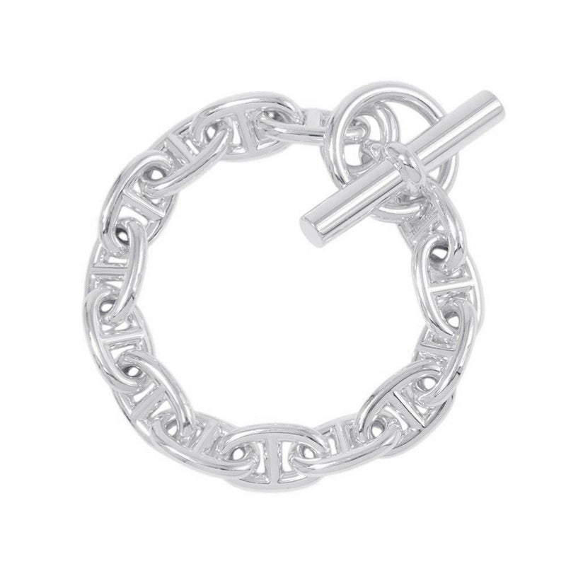 エルメス ブレスレット シェーヌダンクルMM 14コマ SV925シルバー HERMES ジュエリー