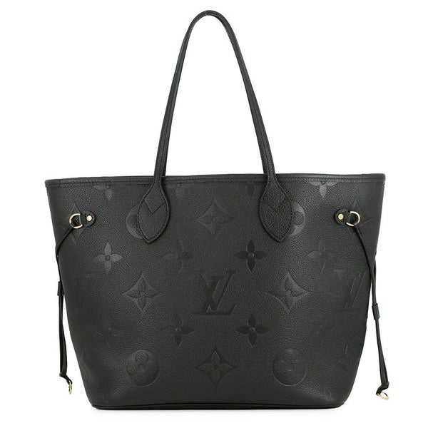 ルイヴィトン トートバッグ モノグラム・アンプラント ネヴァーフル MM M45685 LOUIS VUITTON 黒 ブラック