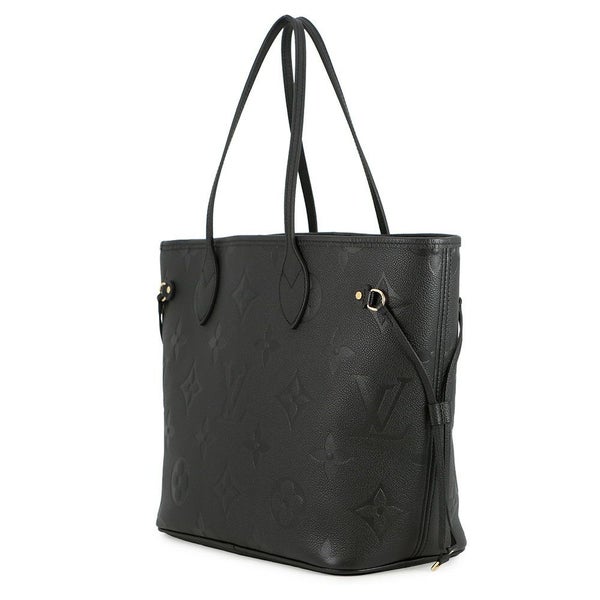 ルイヴィトン トートバッグ モノグラム・アンプラント ネヴァーフル MM M45685 LOUIS VUITTON 黒 ブラック