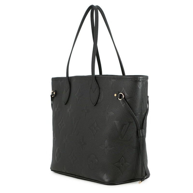 ルイヴィトン トートバッグ モノグラム・アンプラント ネヴァーフル MM M45685 LOUIS VUITTON 黒 ブラック