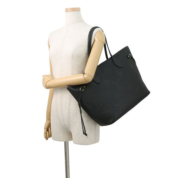 ルイヴィトン トートバッグ モノグラム・アンプラント ネヴァーフル MM M45685 LOUIS VUITTON 黒 ブラック
