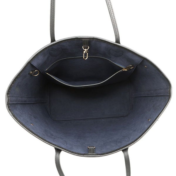 ルイヴィトン トートバッグ モノグラム・アンプラント ネヴァーフル MM M45685 LOUIS VUITTON 黒 ブラック