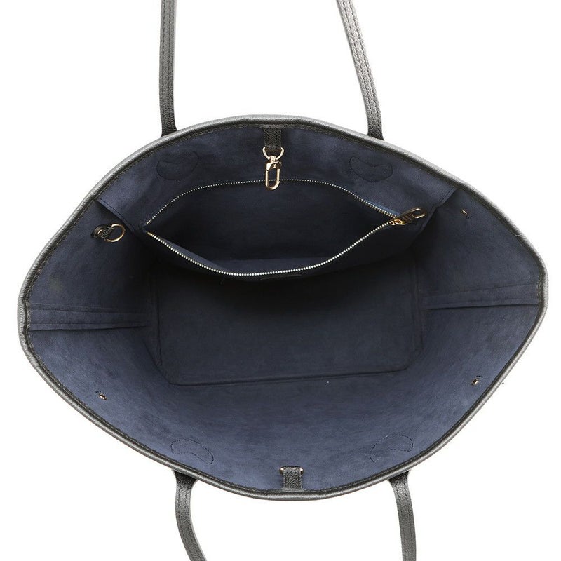 ルイヴィトン トートバッグ モノグラム・アンプラント ネヴァーフル MM M45685 LOUIS VUITTON 黒 ブラック