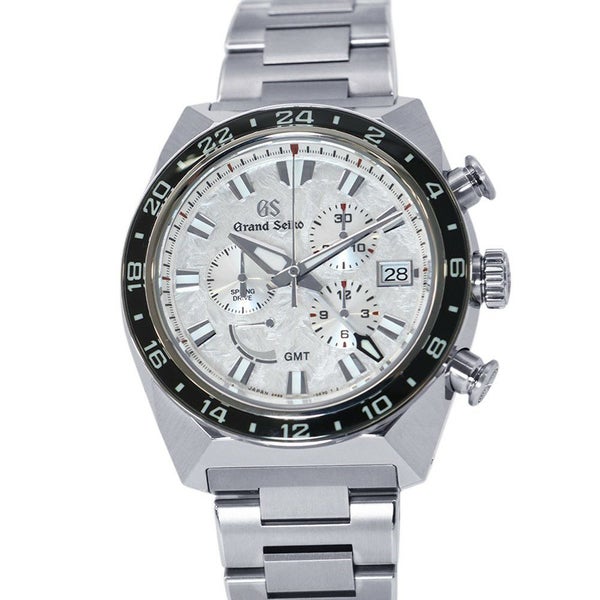 セイコー グランドセイコー スポーツコレクション スプリングドライブ GMT SBGC253 腕時計 シルバー文字盤