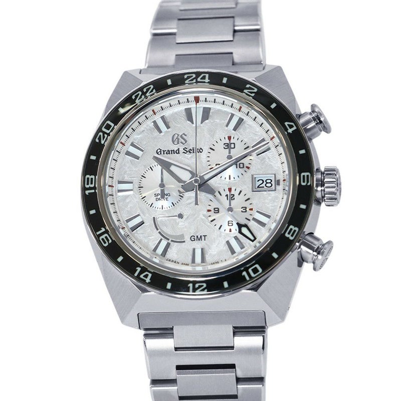 セイコー グランドセイコー スポーツコレクション スプリングドライブ GMT SBGC253 腕時計 シルバー文字盤