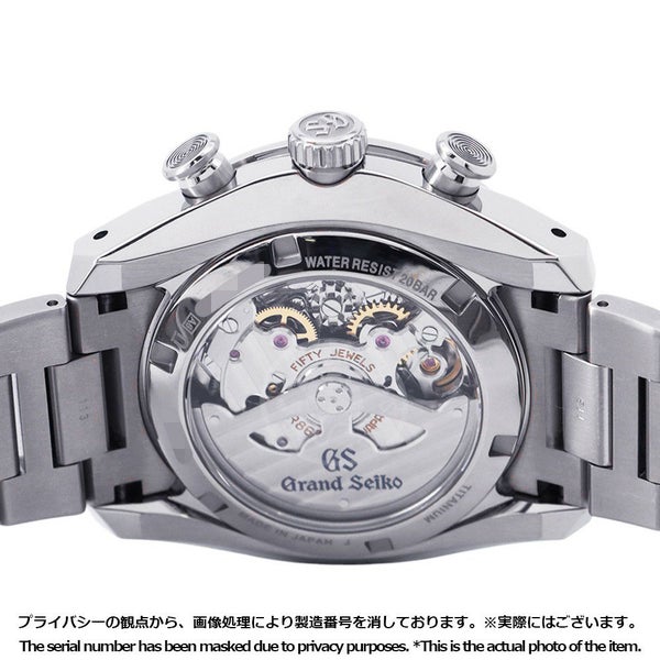 セイコー グランドセイコー スポーツコレクション スプリングドライブ GMT SBGC253 腕時計 シルバー文字盤