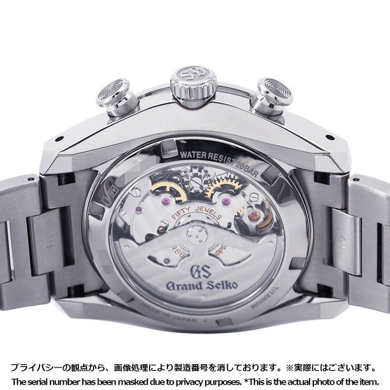 セイコー グランドセイコー スポーツコレクション スプリングドライブ GMT SBGC253 腕時計 シルバー文字盤