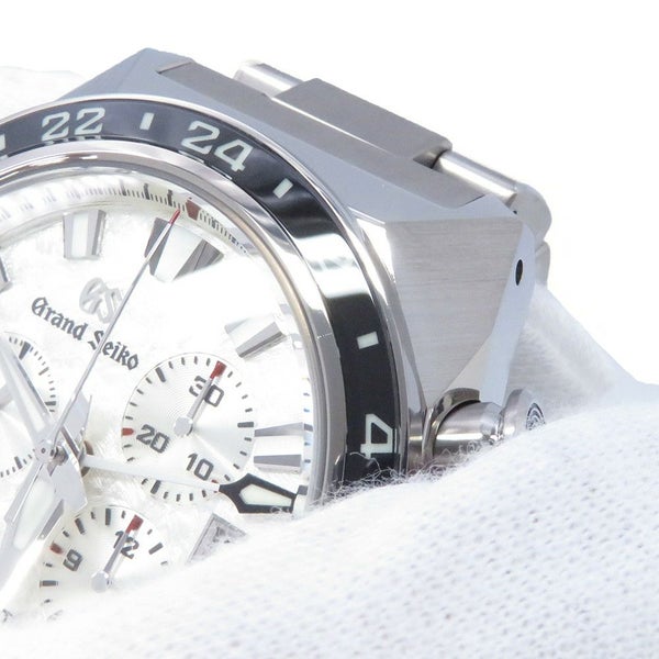セイコー グランドセイコー スポーツコレクション スプリングドライブ GMT SBGC253 腕時計 シルバー文字盤