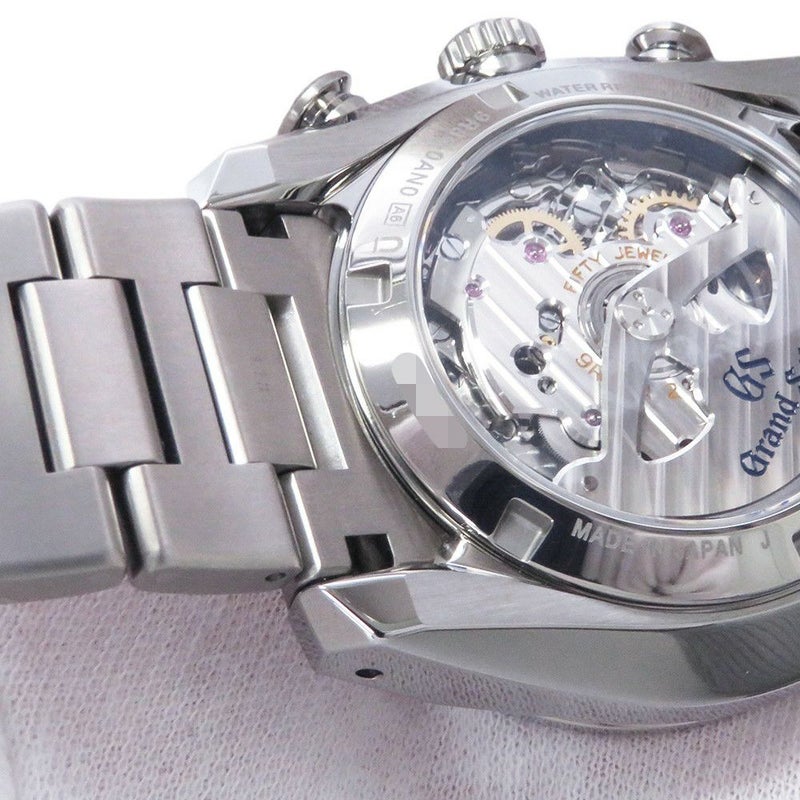 セイコー グランドセイコー スポーツコレクション スプリングドライブ GMT SBGC253 腕時計 シルバー文字盤