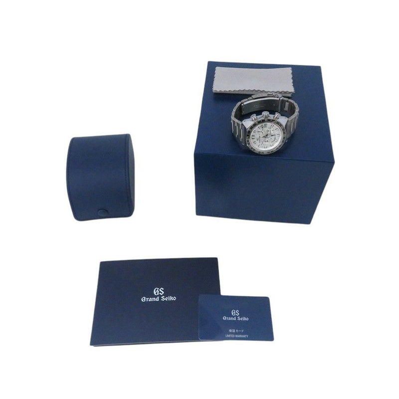 セイコー グランドセイコー スポーツコレクション スプリングドライブ GMT SBGC253 腕時計 シルバー文字盤