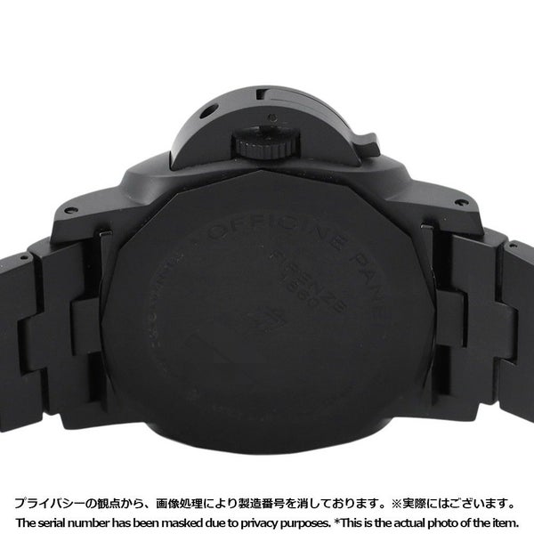 パネライ トゥットネロ ルミノール GMT PAM01438 PANERAI 腕時計 ウォッチ 黒文字盤