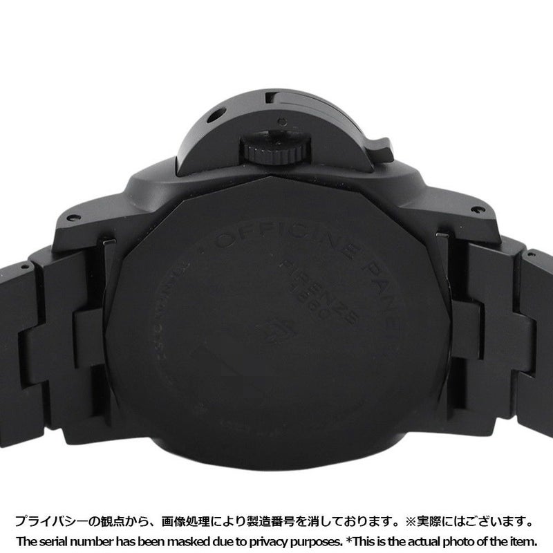 パネライ トゥットネロ ルミノール GMT PAM01438 PANERAI 腕時計 ウォッチ 黒文字盤