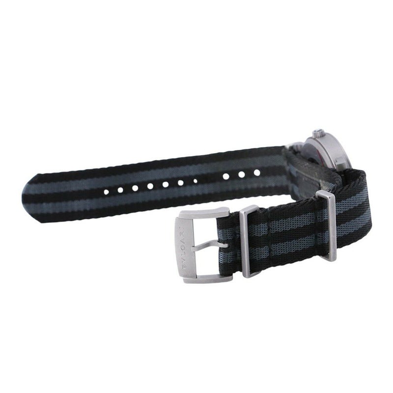 ブルガリ ブルガリブルガリ フラグメント スペシャルエディション BB41S/103443 BVLGARI 腕時計 黒文字盤