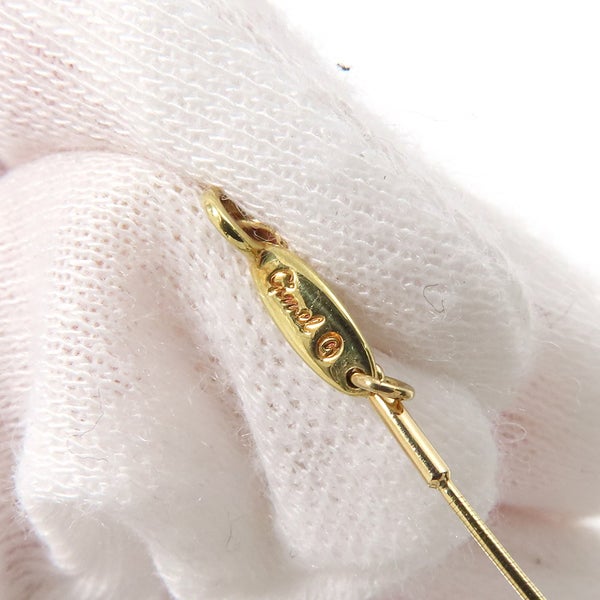 ギメル ネックレス 蜂モチーフ ダイヤモンド 計0.145ct K18YGイエローゴールド/Pt950プラチナ gimel ハチ ジュエリー
