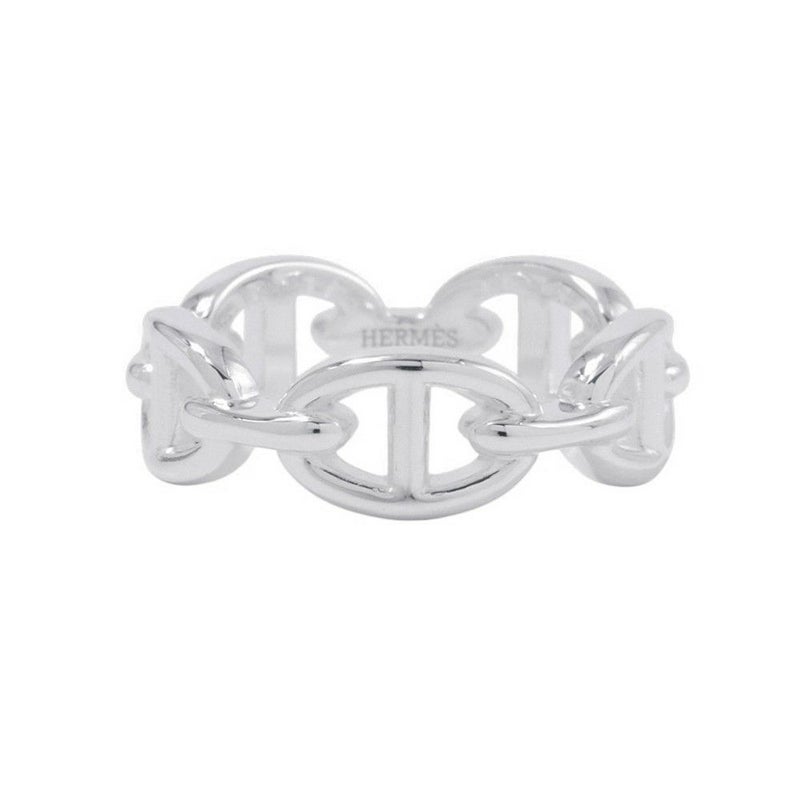 エルメス リング シェーヌダンクル アンシェネPM Enchainee SV925シルバー リングサイズ58 HERMES 指輪