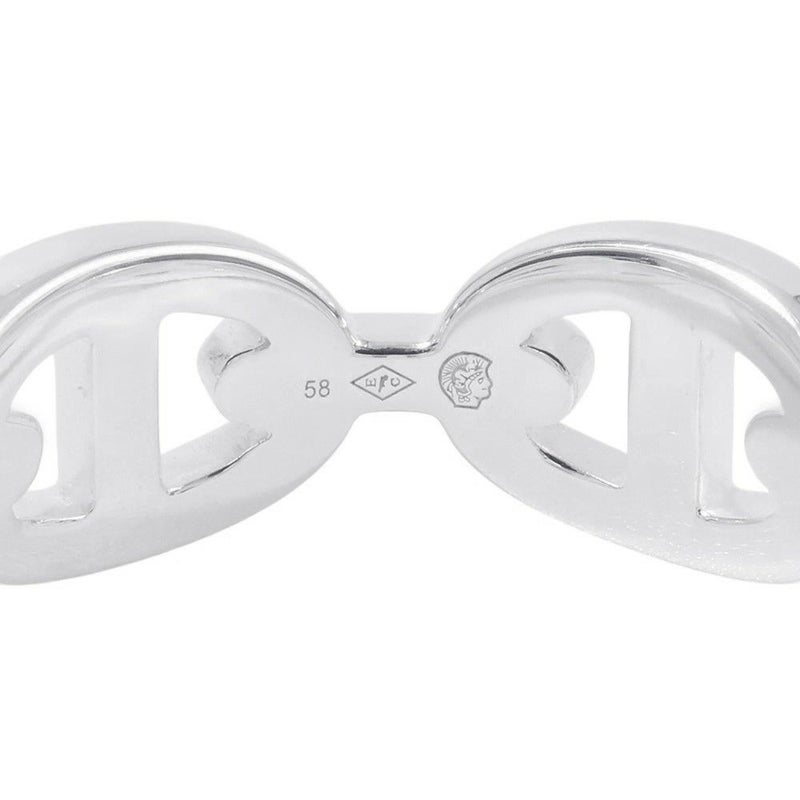 エルメス リング シェーヌダンクル アンシェネPM Enchainee SV925シルバー リングサイズ58 HERMES 指輪