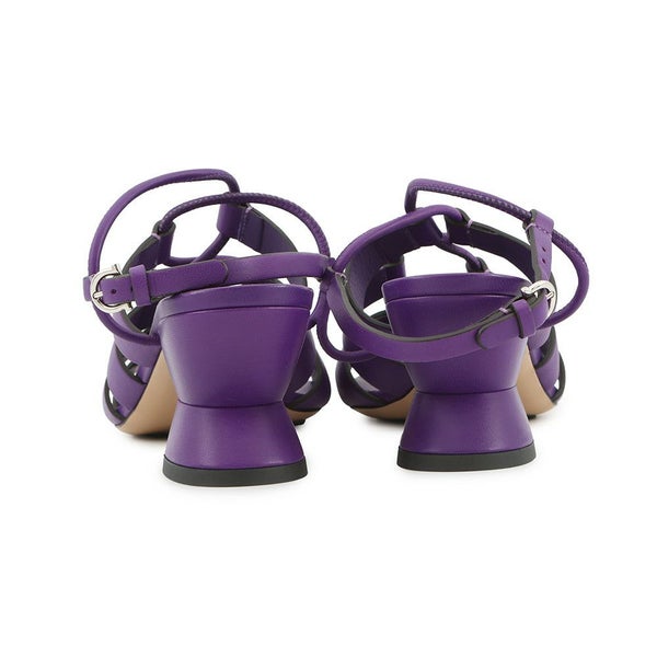 サルヴァトーレ・フェラガモ サンダル 編み上げ レディースサイズ7D Ferragamo 靴