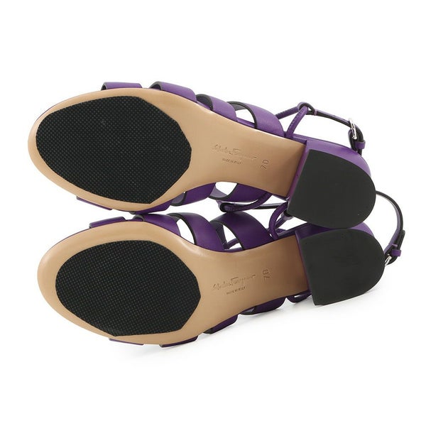 サルヴァトーレ・フェラガモ サンダル 編み上げ レディースサイズ7D Ferragamo 靴