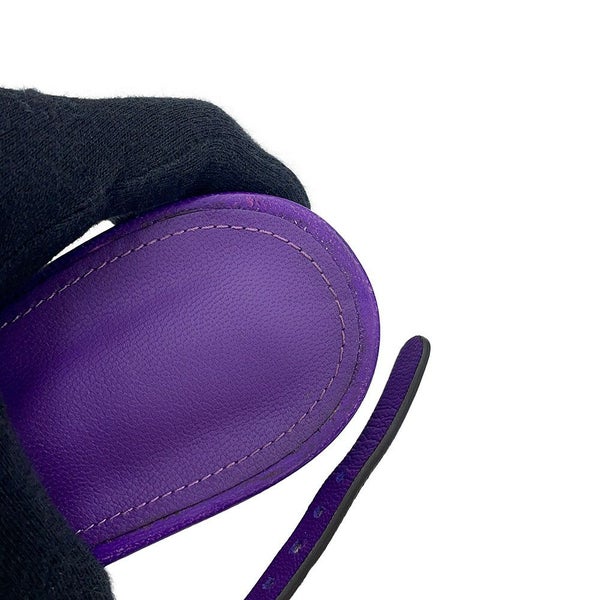 サルヴァトーレ・フェラガモ サンダル 編み上げ レディースサイズ7D Ferragamo 靴