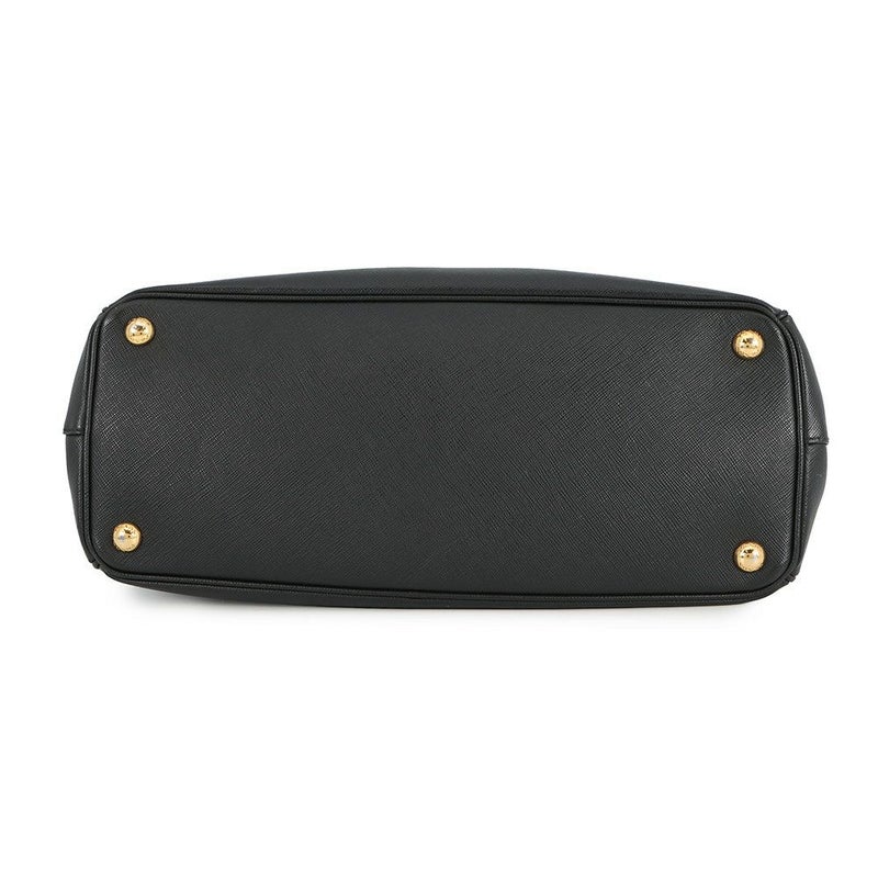 プラダ ハンドバッグ ガレリア サフィアーノ レザー ラージ 1BA274 PRADA 2wayショルダーバッグ 黒