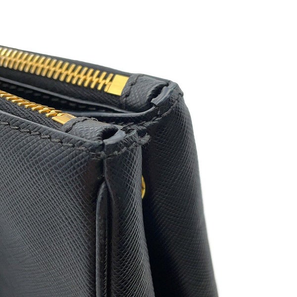 プラダ ハンドバッグ ガレリア サフィアーノ レザー ラージ 1BA274 PRADA 2wayショルダーバッグ 黒