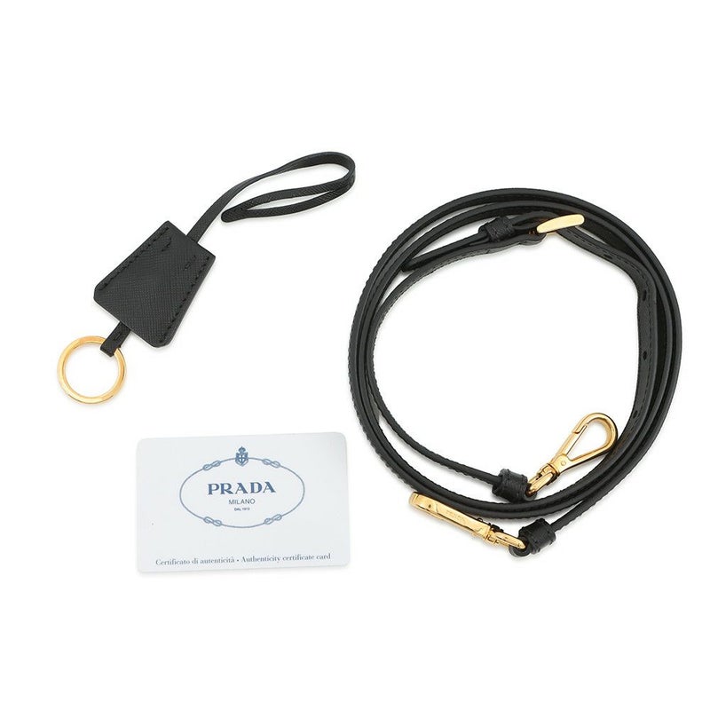 プラダ ハンドバッグ ガレリア サフィアーノ レザー ラージ 1BA274 PRADA 2wayショルダーバッグ 黒