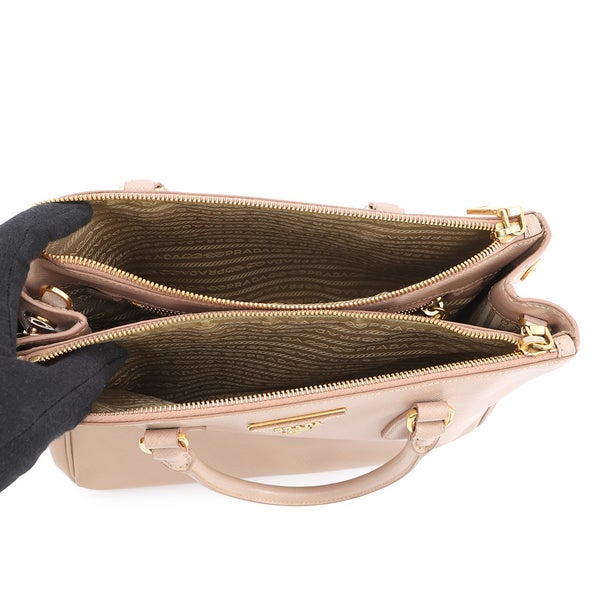 プラダ ハンドバッグ ガレリア サフィアーノ レザー 1BA863 PRADA 2wayショルダーバッグ