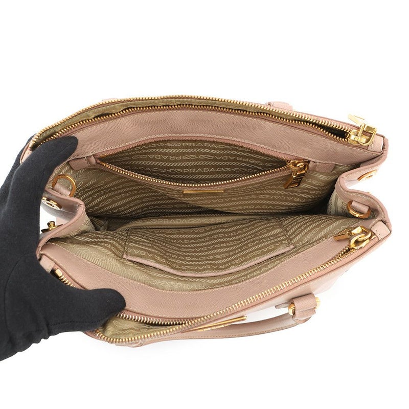プラダ ハンドバッグ ガレリア サフィアーノ レザー 1BA863 PRADA 2wayショルダーバッグ