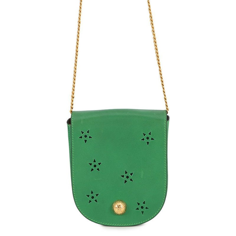 セリーヌ チェーンショルダーバッグ スターボール レザー CELINE バッグ