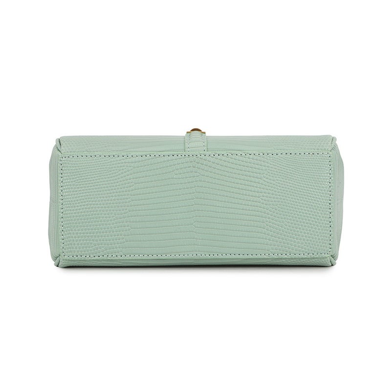 セリーヌ ハンドバッグ 16セーズ ミニ リザード 197984 CELINE 2wayショルダーバッグ