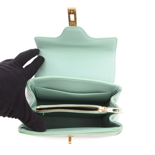 セリーヌ ハンドバッグ 16セーズ ミニ リザード 197984 CELINE 2wayショルダーバッグ