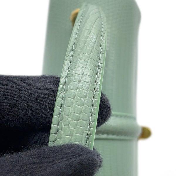 セリーヌ ハンドバッグ 16セーズ ミニ リザード 197984 CELINE 2wayショルダーバッグ