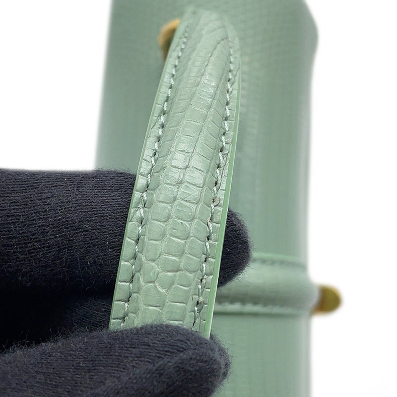 セリーヌ ハンドバッグ 16セーズ ミニ リザード 197984 CELINE 2wayショルダーバッグ