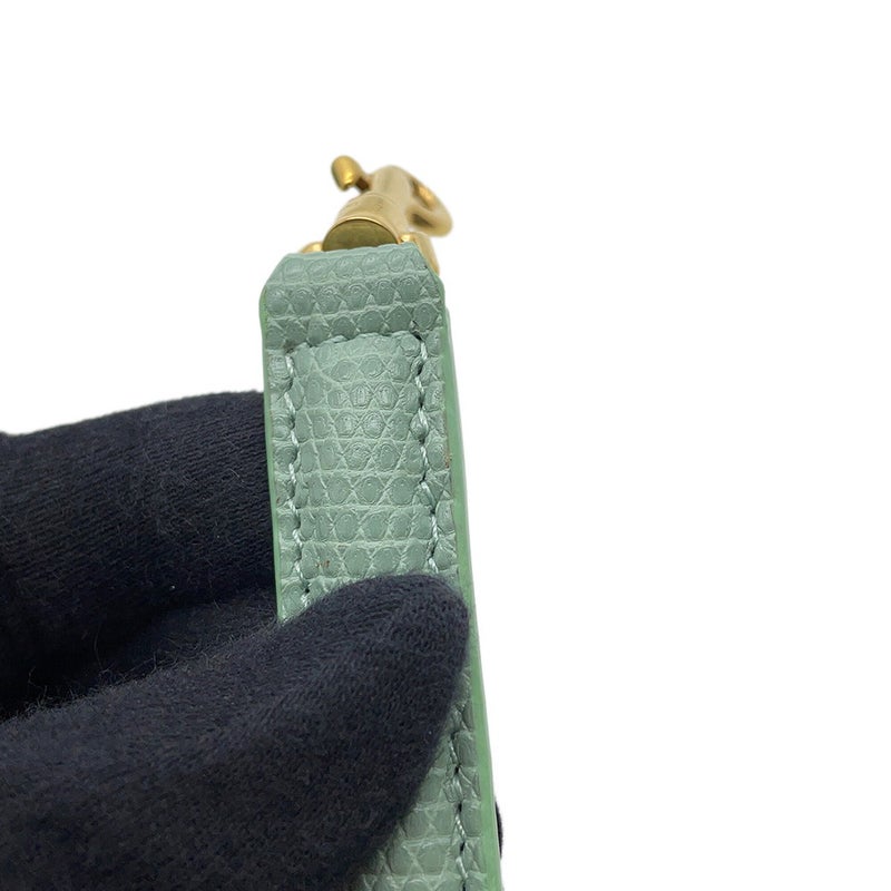 セリーヌ ハンドバッグ 16セーズ ミニ リザード 197984 CELINE 2wayショルダーバッグ