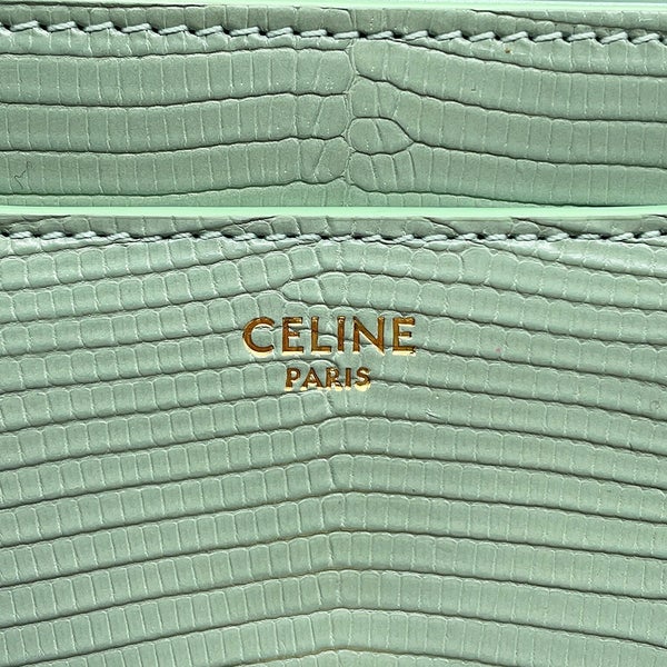 セリーヌ ハンドバッグ 16セーズ ミニ リザード 197984 CELINE 2wayショルダーバッグ