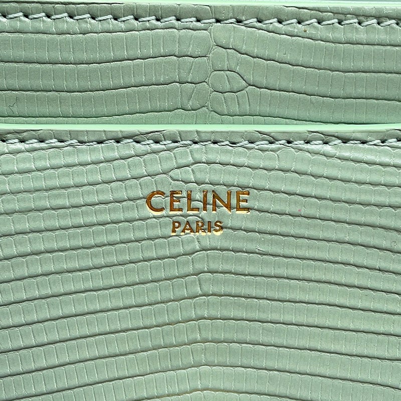 セリーヌ ハンドバッグ 16セーズ ミニ リザード 197984 CELINE 2wayショルダーバッグ