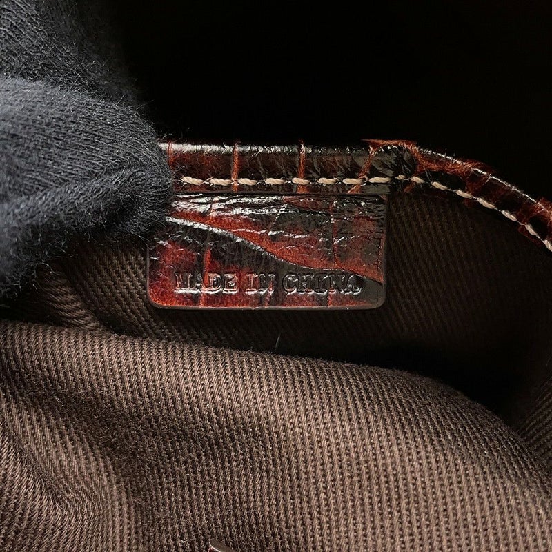 セリーヌ ショルダーバッグ マカダム キャンバス/型押しレザー 160722AJB CELINE　ハンドバッグ