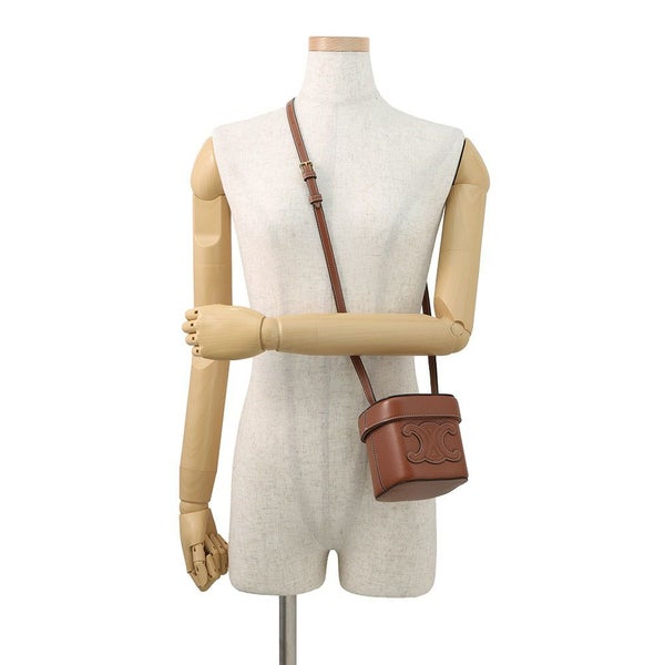 セリーヌ ショルダーバッグ トリオンフ スモールボックス レザー 199263 CELINE バッグ