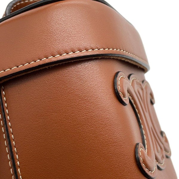 セリーヌ ショルダーバッグ トリオンフ スモールボックス レザー 199263 CELINE バッグ