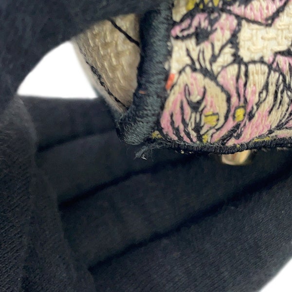 ディオール ハンドバッグ LADY D-LITE ミディアム キャンバス M0565ORHP Christian Dior 2way 白